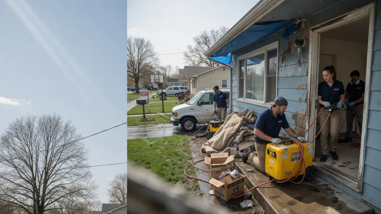 Basement Flood Cleanup in Nora, IL near me